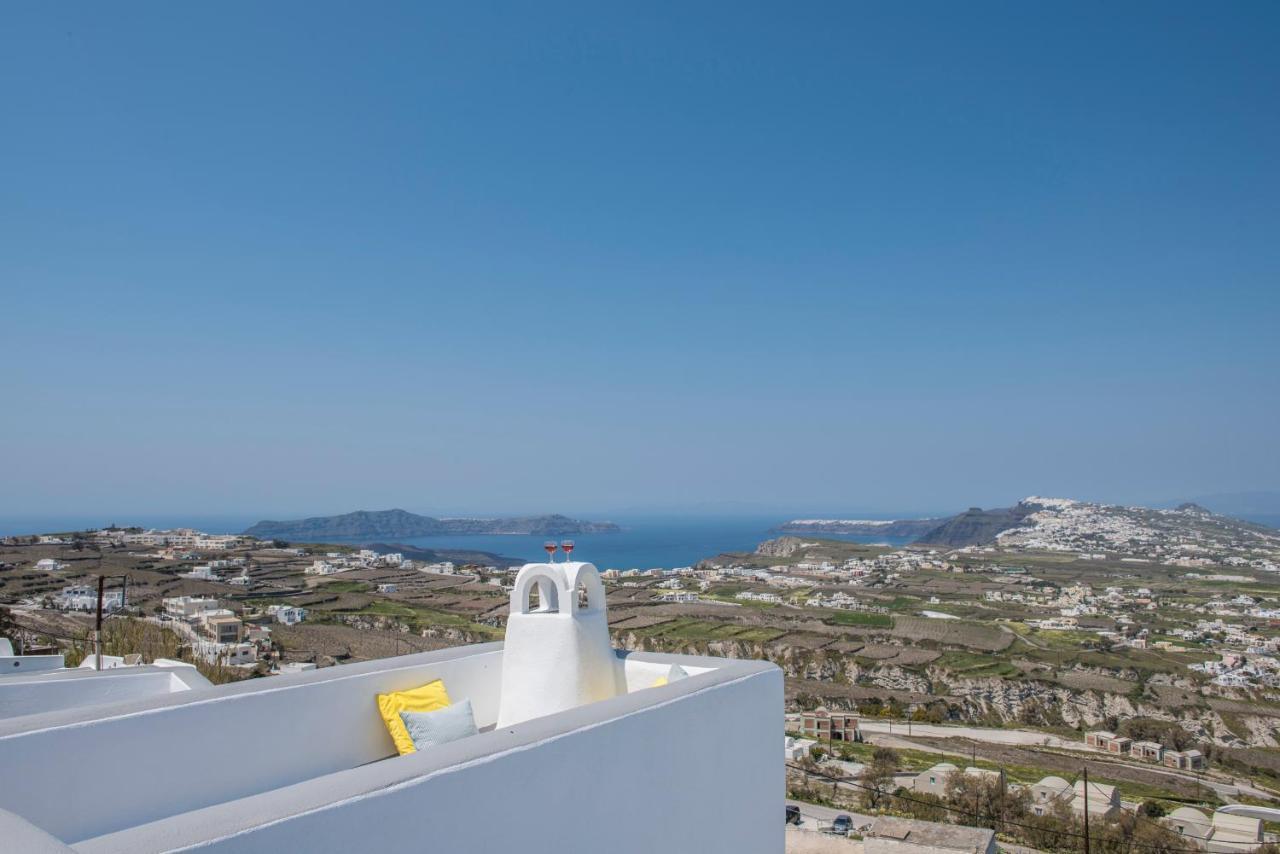 Santorini 180 Degrees Villa Pýrgos Dış mekan fotoğraf