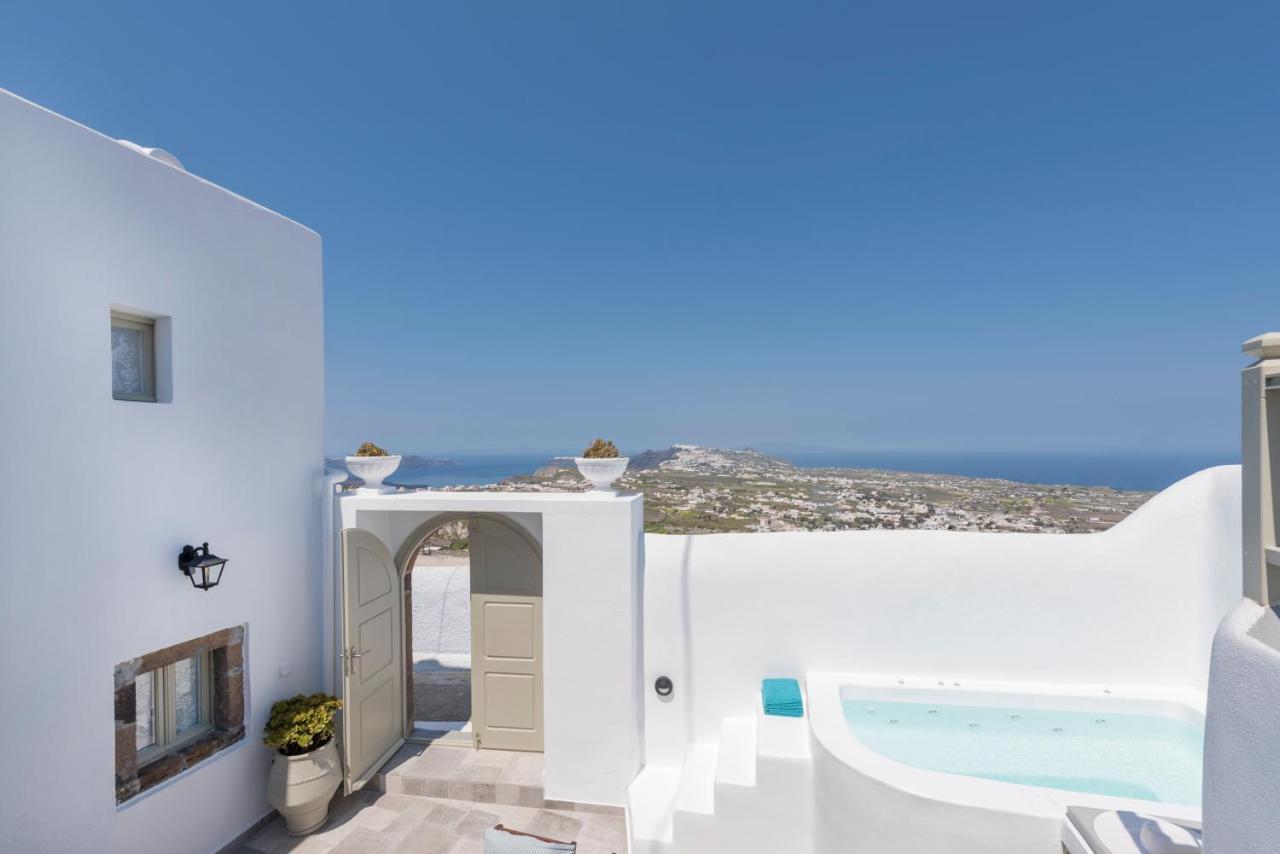Santorini 180 Degrees Villa Pýrgos Dış mekan fotoğraf