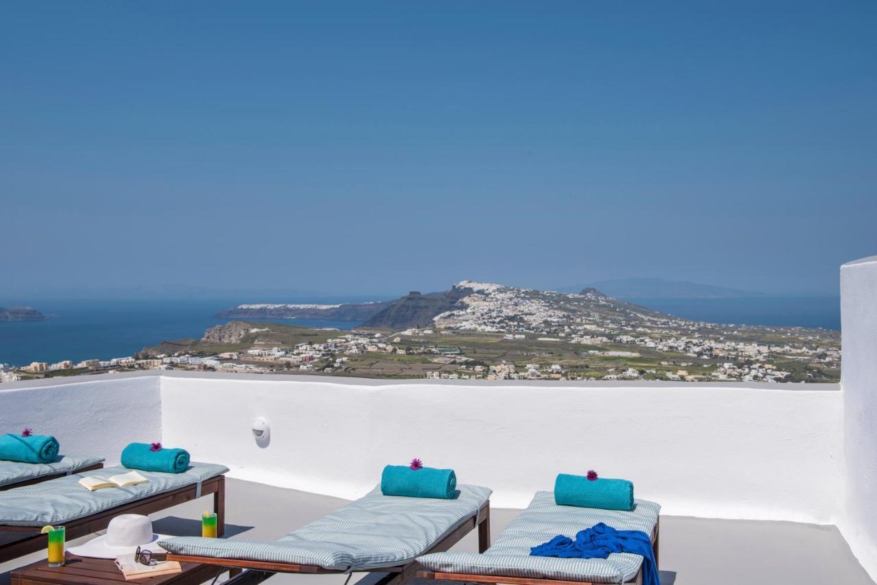 Santorini 180 Degrees Villa Pýrgos Dış mekan fotoğraf