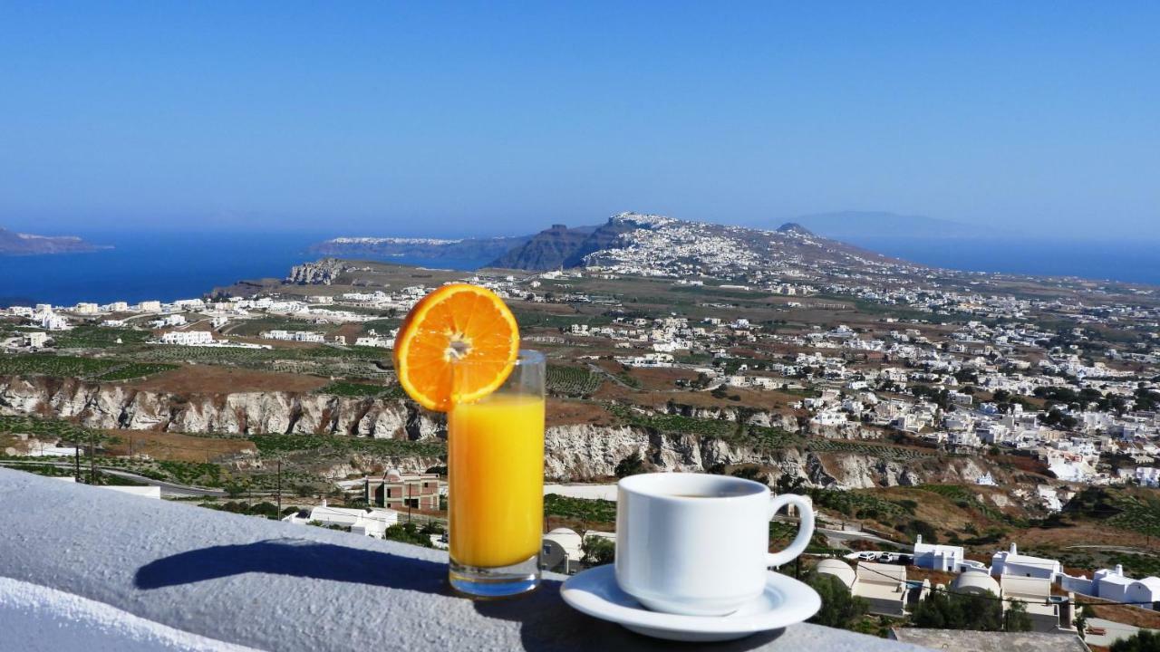 Santorini 180 Degrees Villa Pýrgos Dış mekan fotoğraf