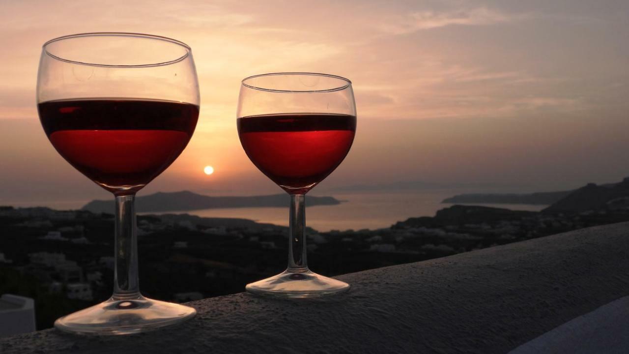 Santorini 180 Degrees Villa Pýrgos Dış mekan fotoğraf
